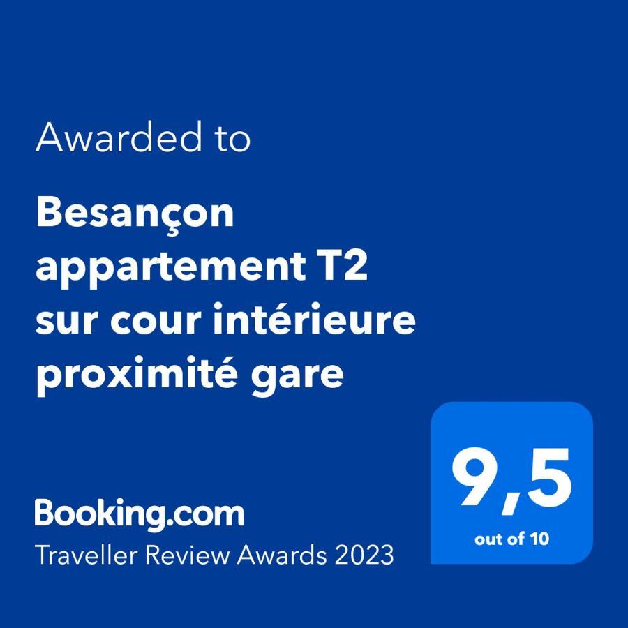 Besancon Appartement T2 Sur Cour Interieure Proximite Gare Екстериор снимка