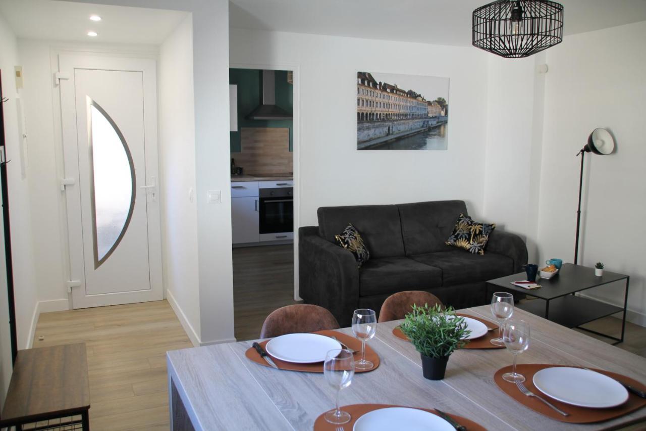 Besancon Appartement T2 Sur Cour Interieure Proximite Gare Екстериор снимка